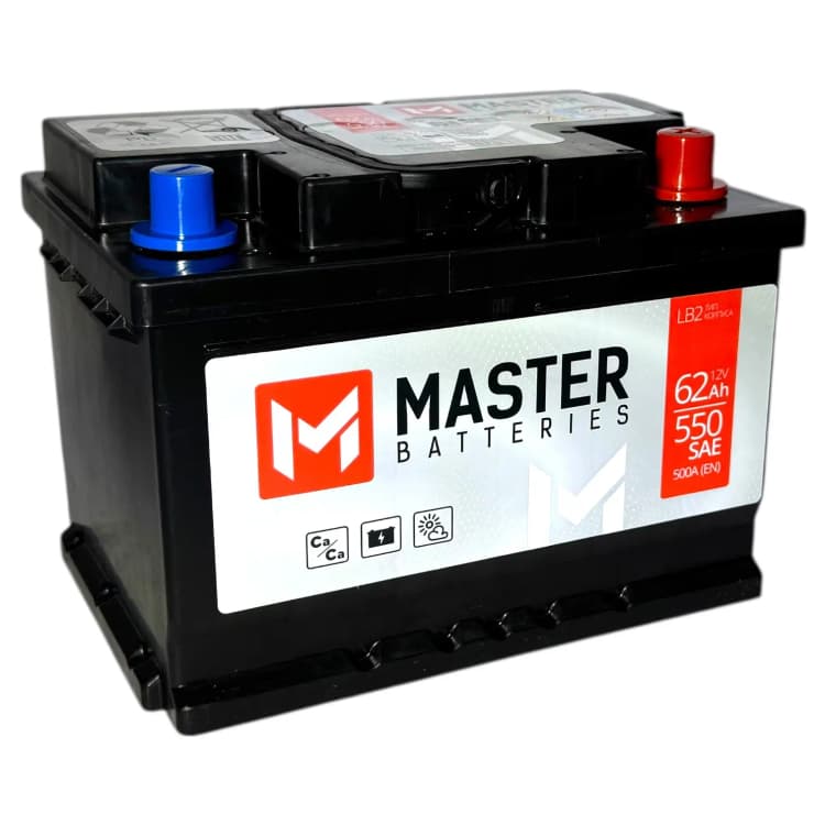 Аккумулятор Master Batteries 62Ah низкий (L2) (о.п)