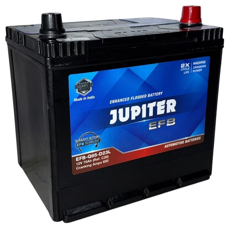 Аккумулятор Jupiter (Exide) 70Ah EFB Asia Start-Stop (D23) (о.п)