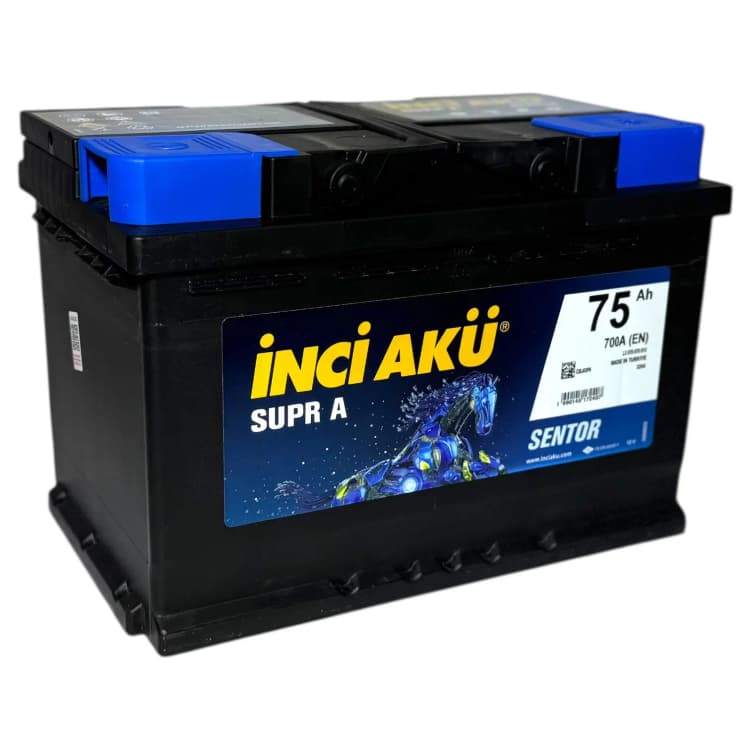 Аккумулятор Inci Aku SuprA 75Ah (Низкий) (L3) (о.п)