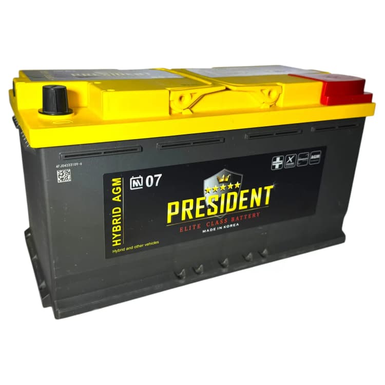 Аккумулятор President 95Ah AGM (о.п)