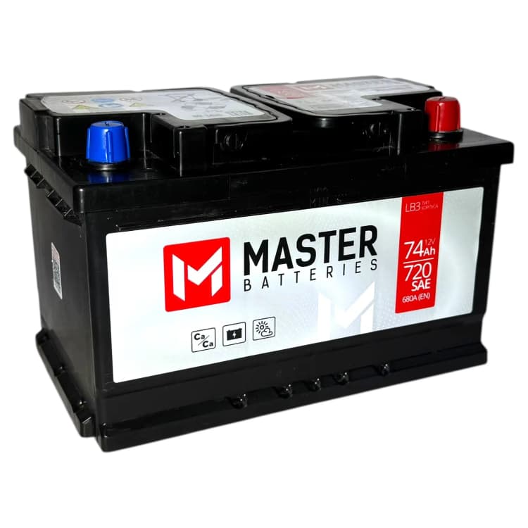 Аккумулятор Master Batteries 74Ah (низкий)(L3)