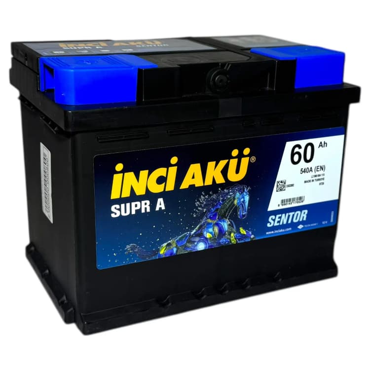 Аккумулятор Inci Aku SuprA 60Ah (Низкий) (L2)