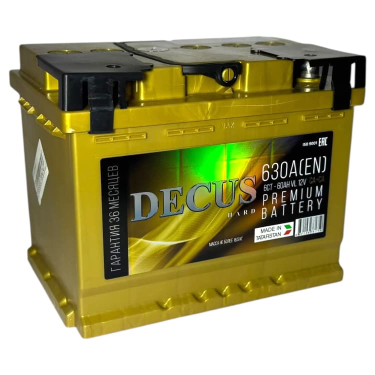 Аккумулятор Decus 60Ah (L2) (п.п)