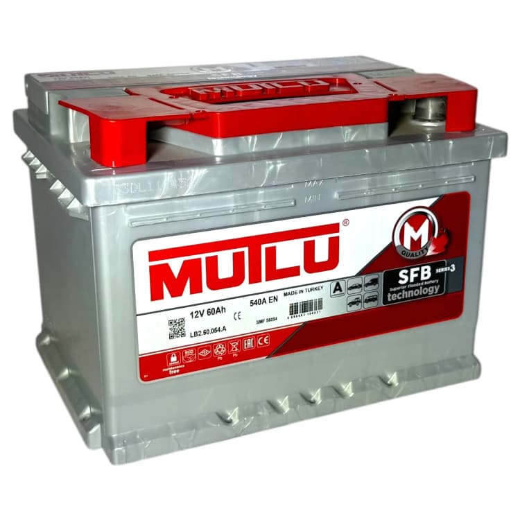 Аккумулятор Mutlu Serie-3 60Ah (L2) (о.п)