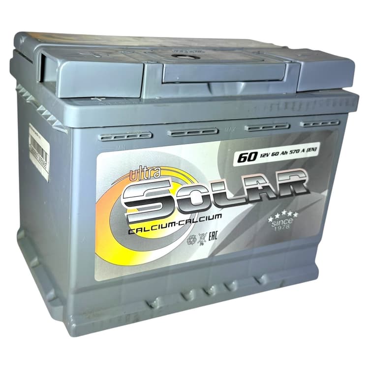 Аккумулятор Solar Ultra 60Ah (L2) (п.п)